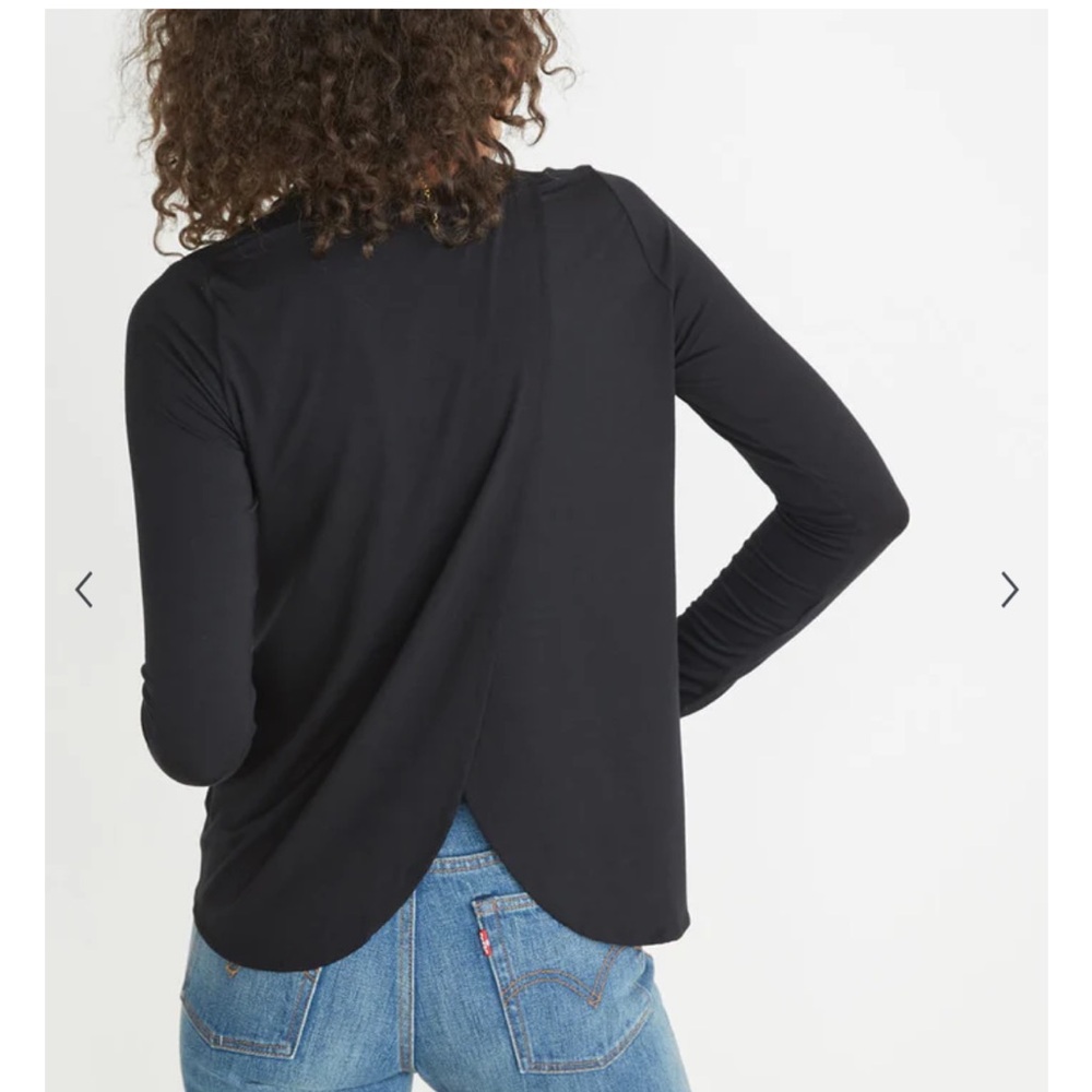 Marine Layer Tinley Tulip Back in Black Size XS